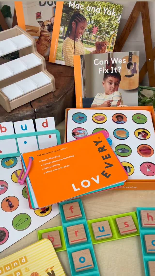 Instagram post by @early_years_steph for Lovevery. Caption reads: [...] 3-7 has just launched from @lovevery.europe....
