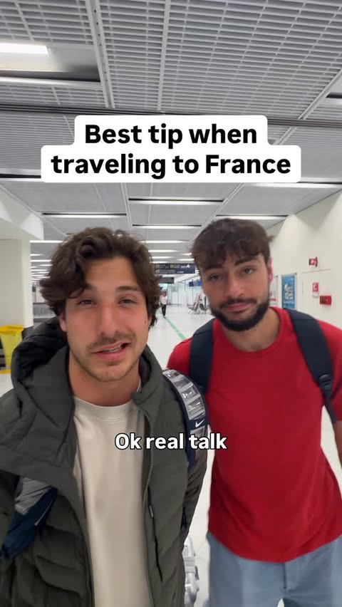 Instagram post by @atfrenchies for Saily. Caption reads: [...] OFF 😎 #Travel #France #American #USA....