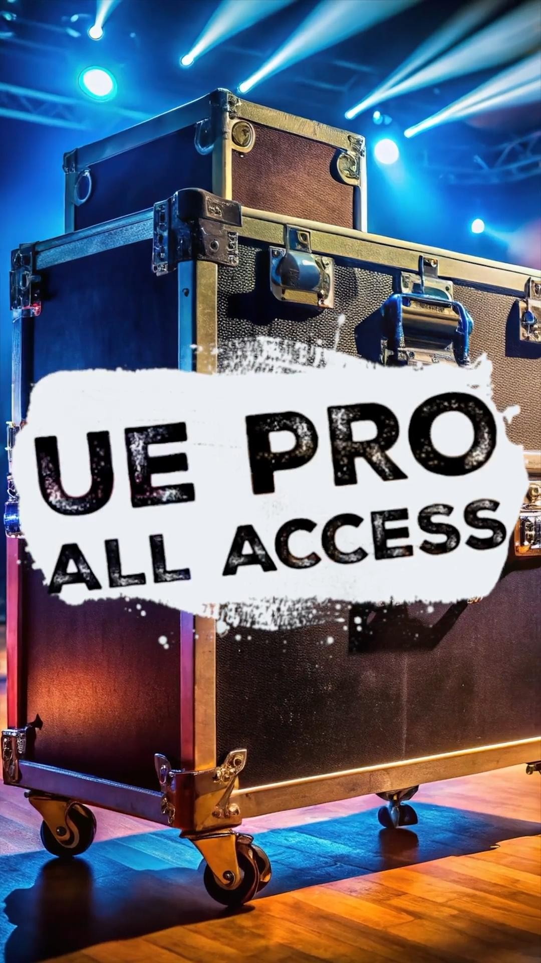 Instagram post by @nickdiioriomusic for Ultimate Ears. Caption reads: ALL ACCESS: Nick Diiorio
From touring with Doja....