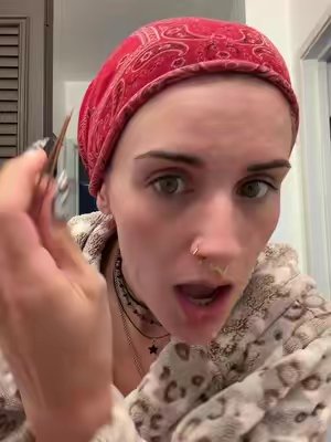 TikTok post by @drpeppermamii for Livaclean. Caption reads: Let’s pull some patches @Livaclean #skincare....
