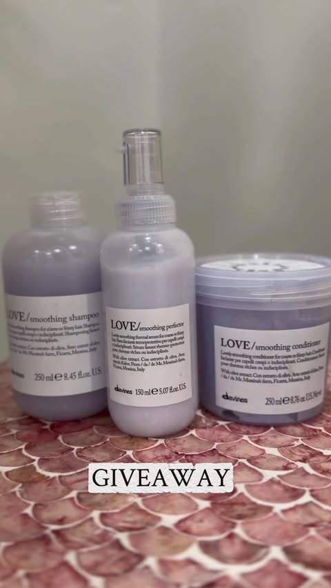 Instagram post by @jillbuckhair for Davines. Caption reads: [...] them! My product recommendations from....