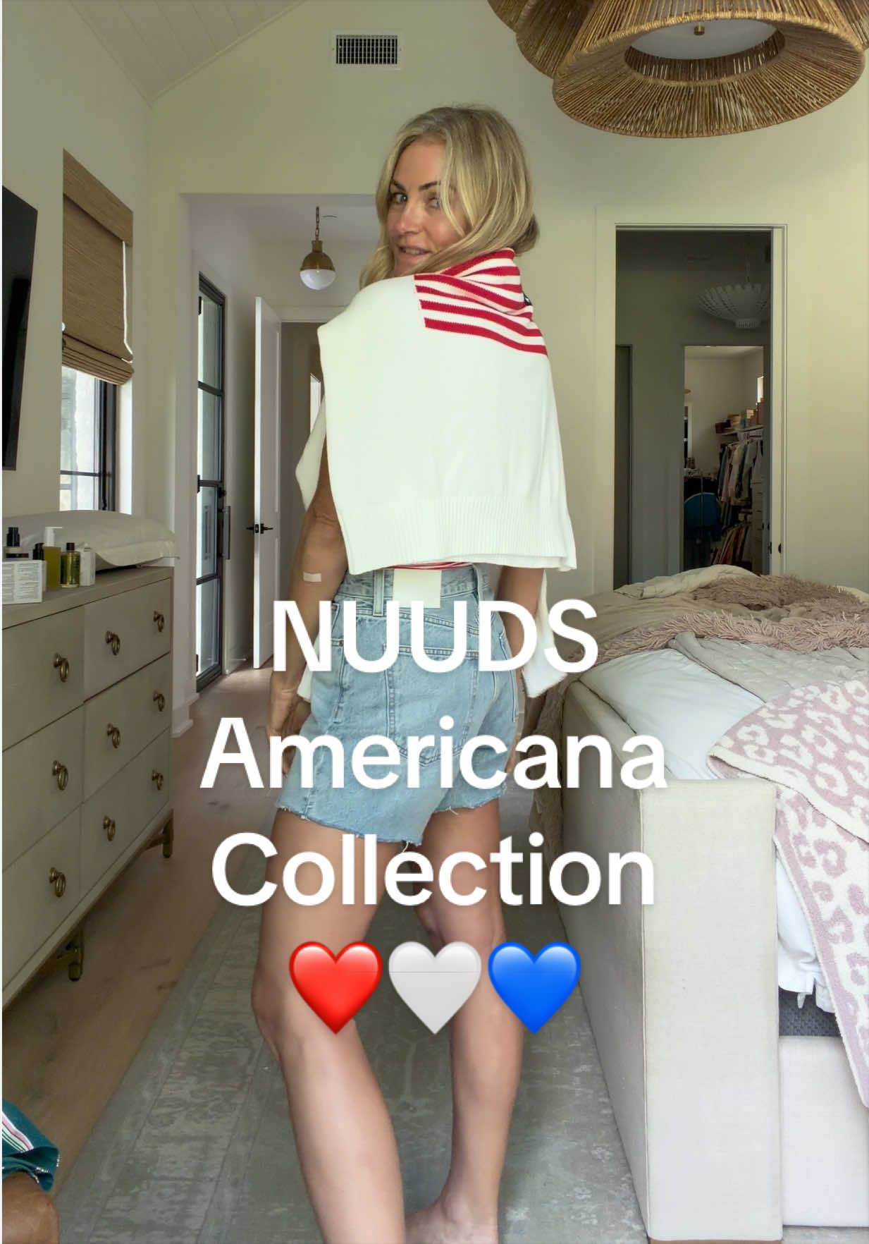 TikTok post by @jenniferinatx for nuuds. Caption reads: @nuuds let me pick a few pieces from their [...].