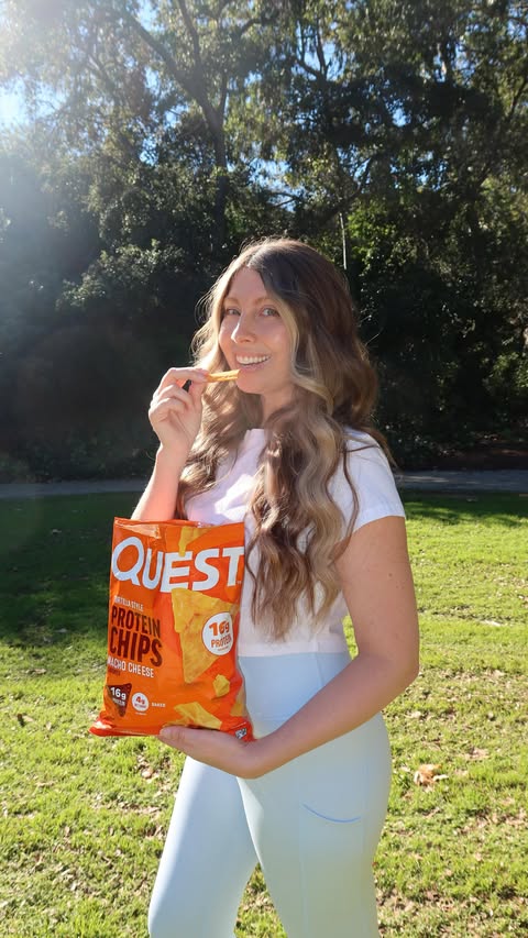 Instagram post by @heidiisms for Quest Nutrition. Caption reads: [...] — trust me, they won’t last long.....