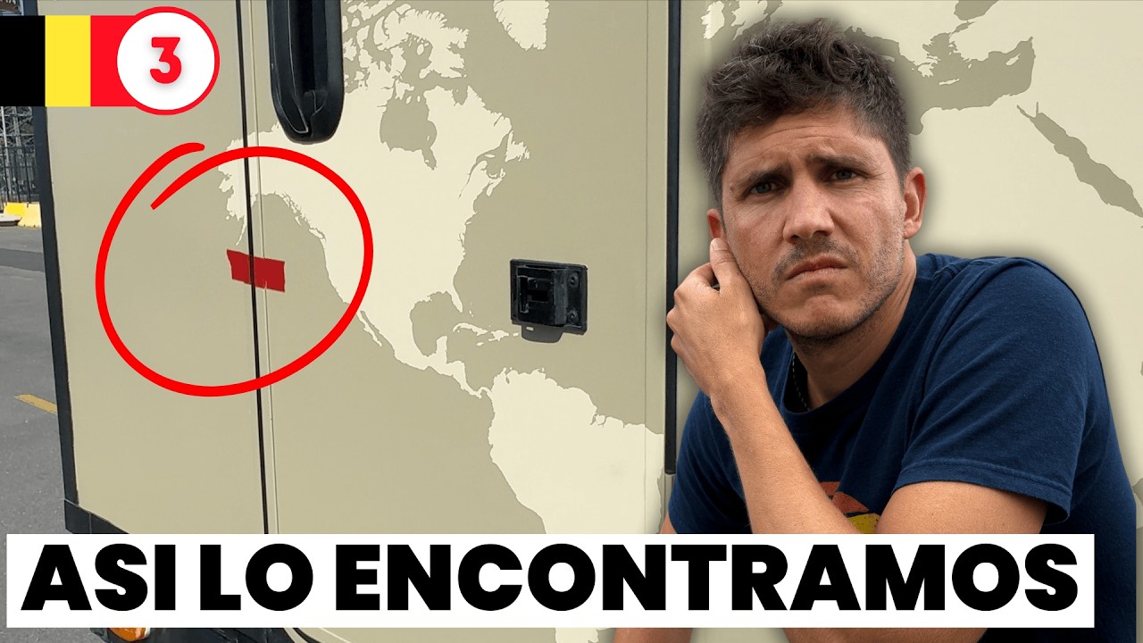 YouTube post by @HakunaMatataxelmundo for Civitatis. Caption reads: 😱 This is how we found the MOTORHOME after 36....