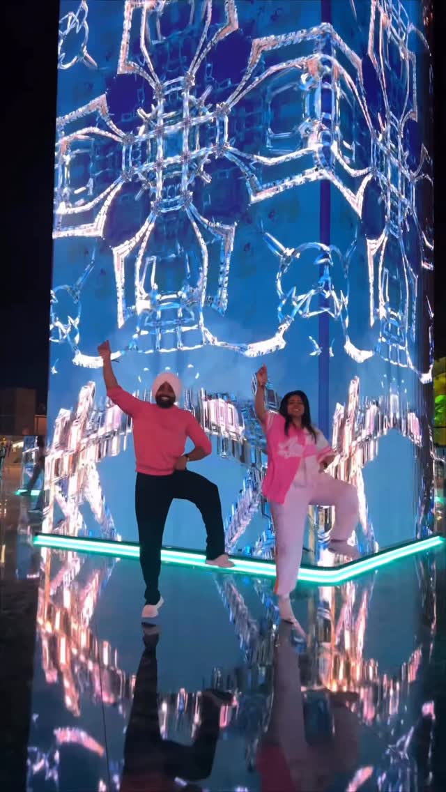 Instagram post by @purebhangra for Bitget. Caption reads: Kufar fever at @bitget__official 🤩 

#purebhangra....