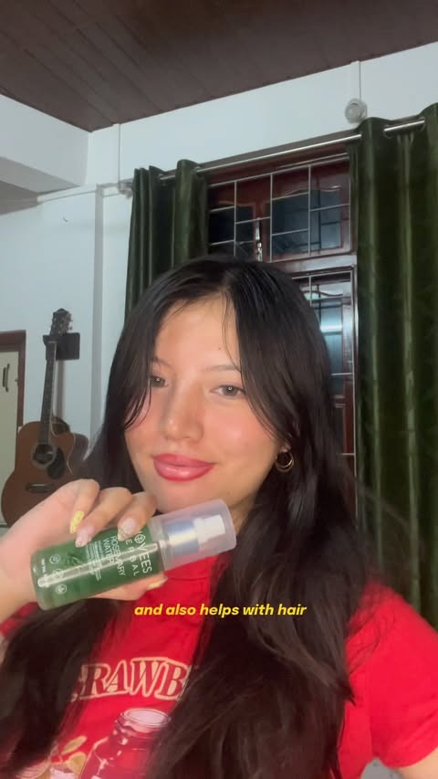Instagram post by @tiani_longkumer for Jovees Herbal. Caption reads: [...] care routine 🤍Comment for link 🔗....