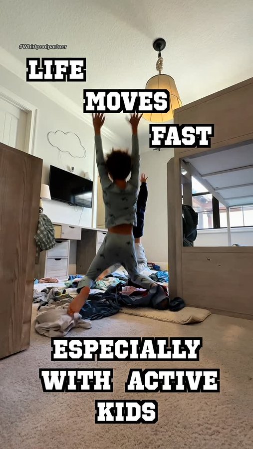 Instagram post by @khoa_nguyen for Whirlpool. Caption reads: #WhirlpoolPartner What’s your biggest laundry ick?....