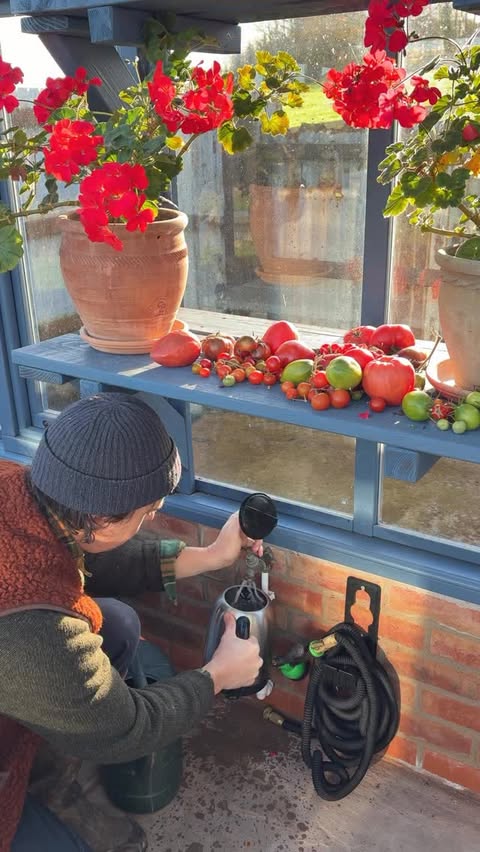 Instagram post by @andrewvalenti.av for Barbour. Caption reads: Re-waxing my rain coat. 

First time re-waxing my....