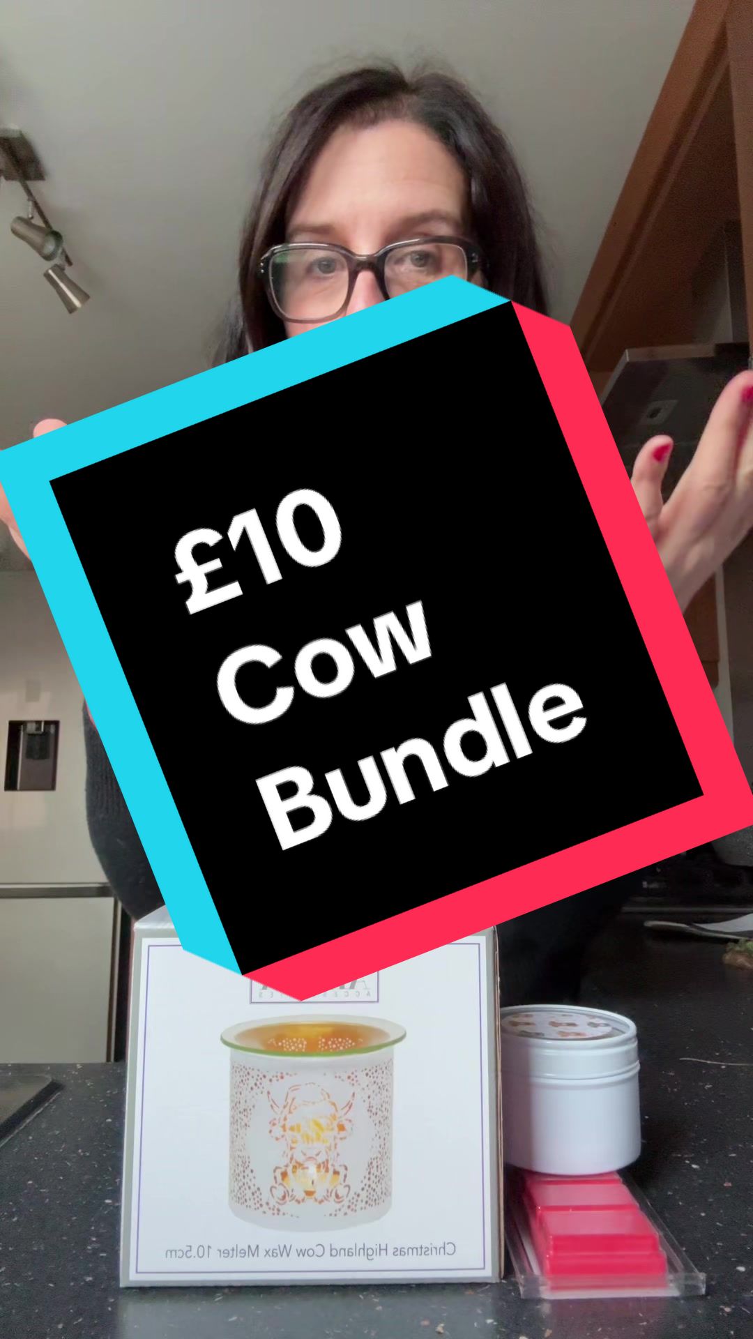 TikTok post by @positive__jess for The Northumberland Candle Company. Caption reads: What a cracking bundle!!! What a price £10!!!....
