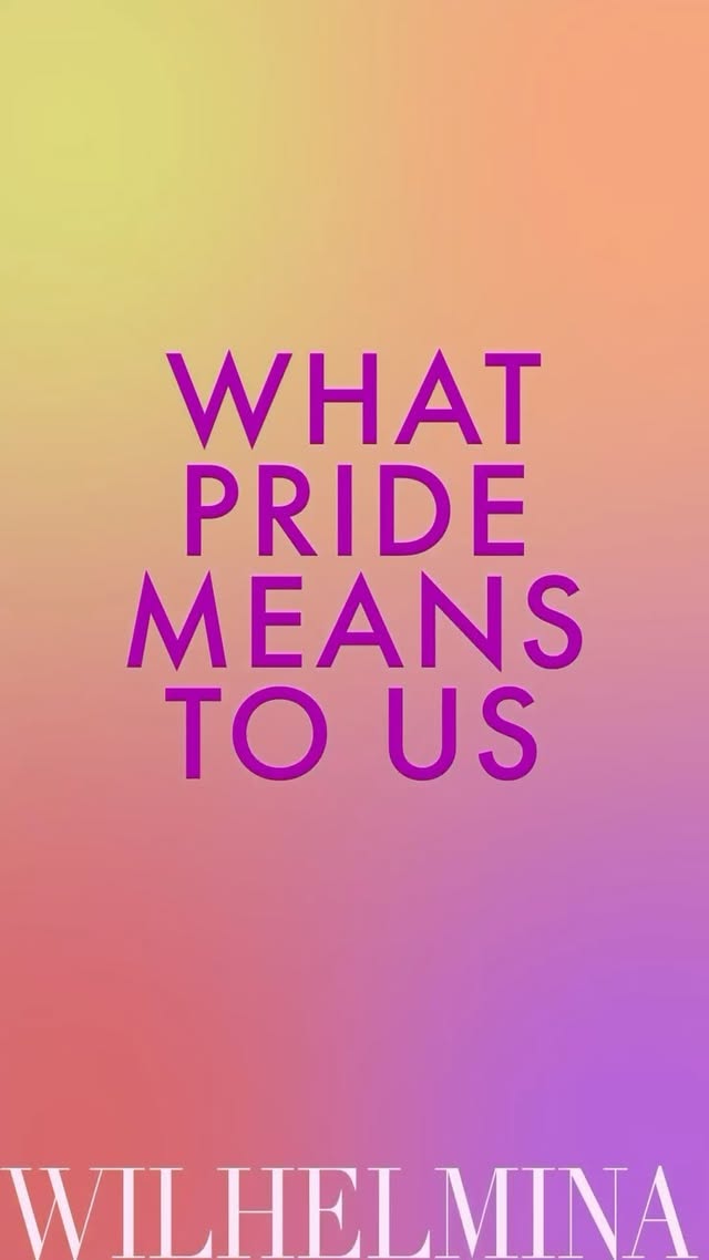 Instagram post by @meetthepowers for WILHELMINA. Caption reads: We are so excited to partner with....