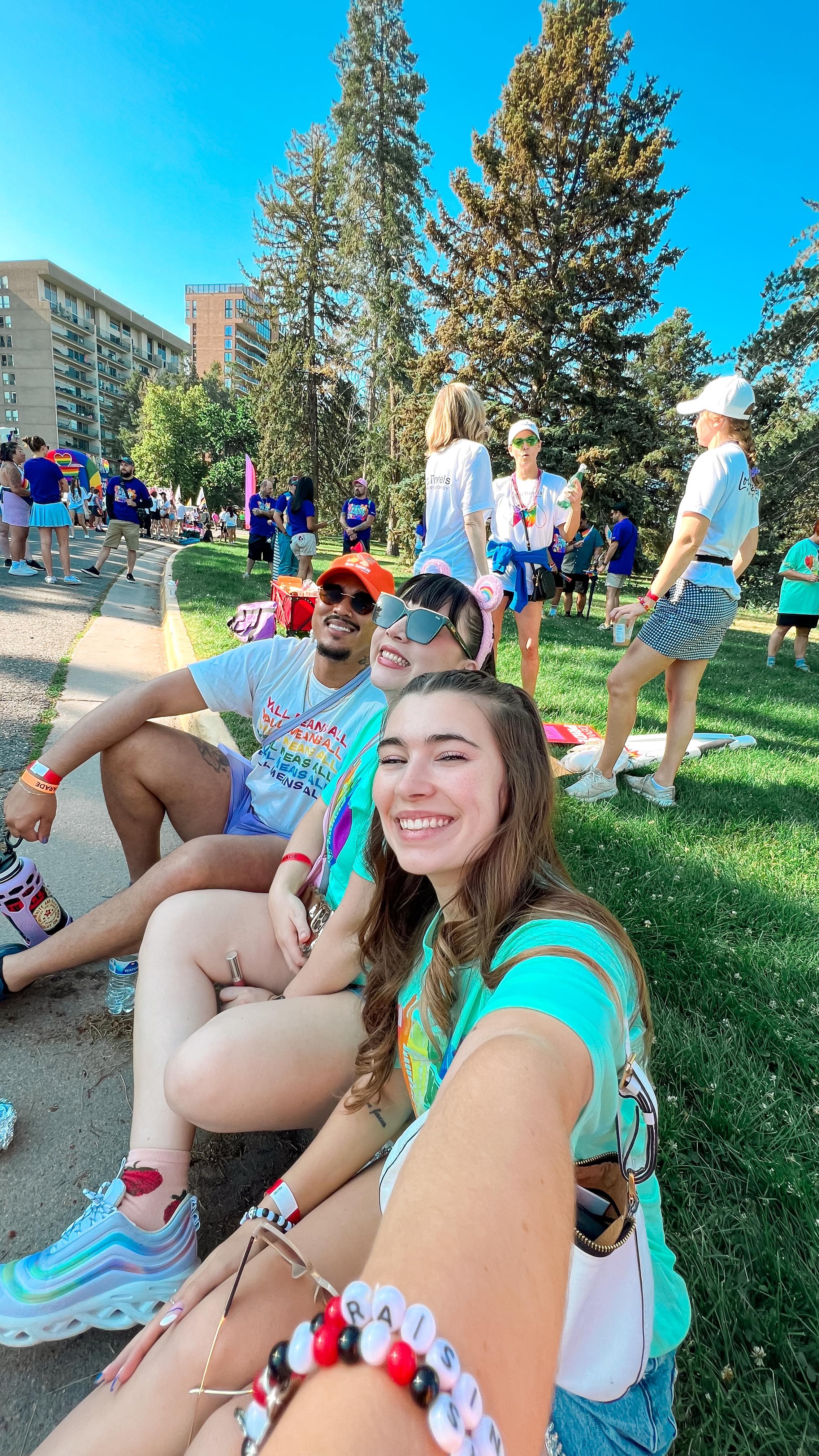 Instagram post by @exploringwithlexi for King Soopers. Caption reads: Did I expect to see my grocery store at Denver....