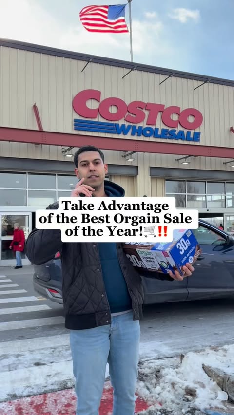 Instagram post by @trainermikeyy for Orgain. Caption reads: [...] and made sure I was covered with my Orgain....