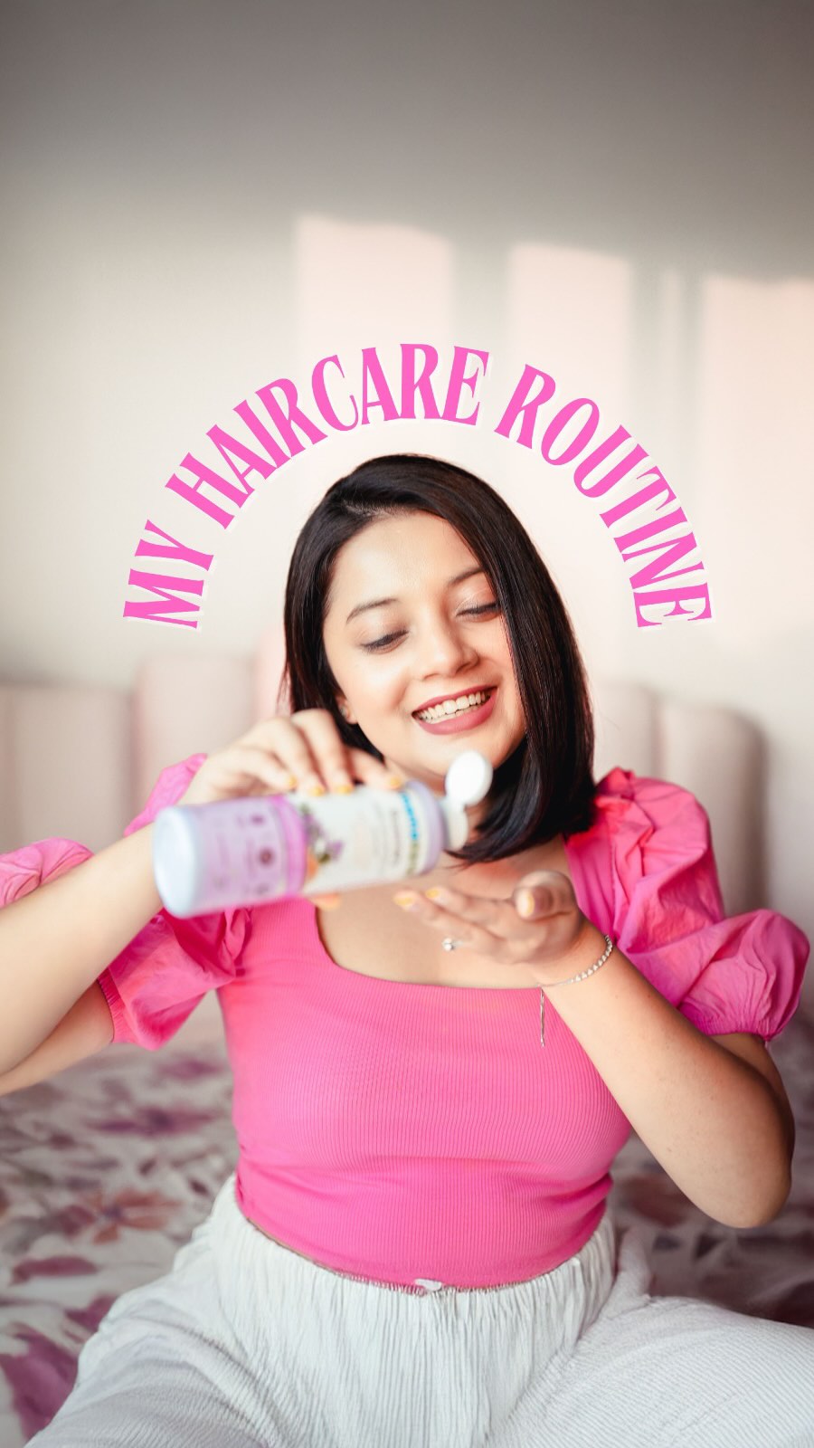 Instagram post by @riyankasarkarofficial for Mamaearth. Caption reads: Hairfall had become my biggest headache! But I’ve....