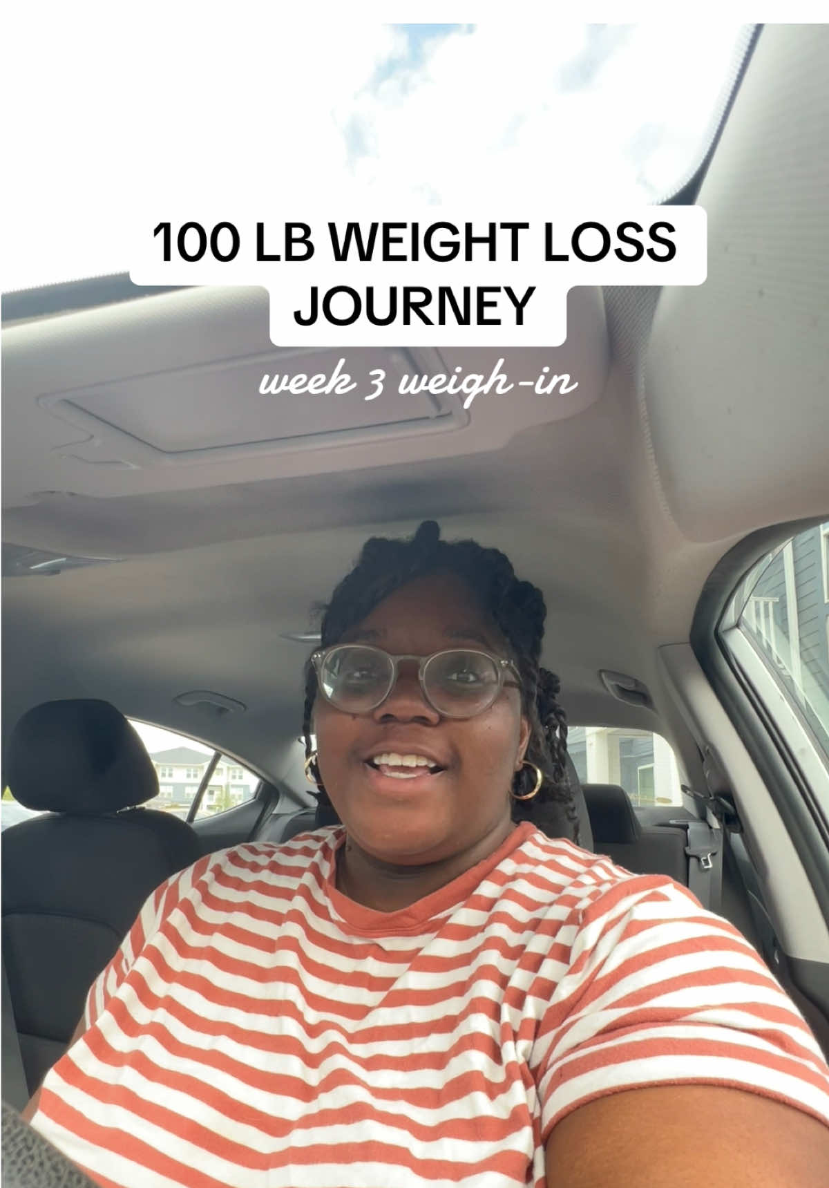 TikTok post by @chantalinmotion for RENPHO. Caption reads: It is week 3 and I am up on the scale but that is....