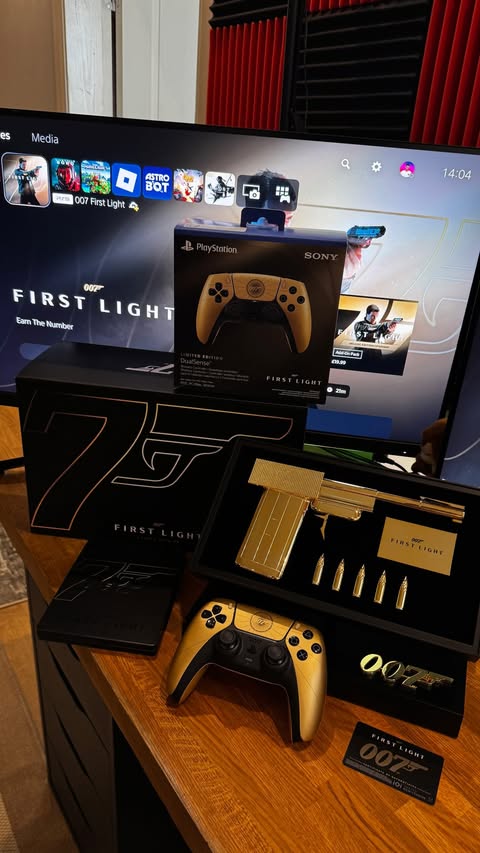 Instagram post by @uldons_tv for PlayStation. Caption reads: [...] DualSense controller!🎮💙 Thanks....