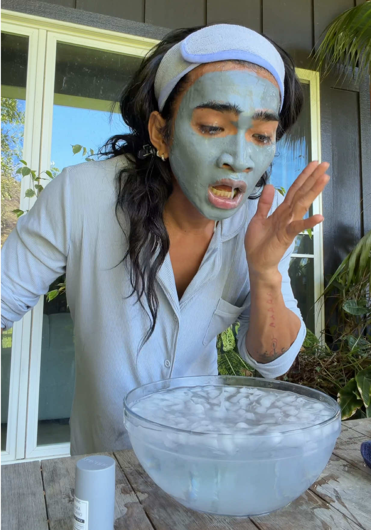 TikTok post by @bretmanrock for Skintific. Caption reads: [...] clean. We love a hardworking queen....