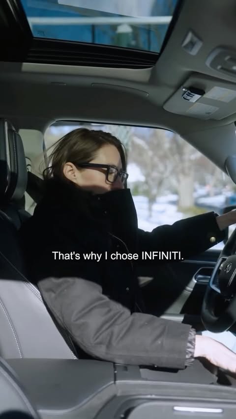 Instagram post by @itsdanapollack for INFINITI. Caption reads: One of my favorite parts of owning my @infinitiusa....