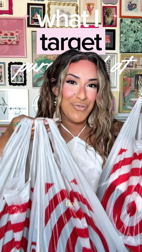 Instagram post by @mariiahjasmiine for Target Style. Caption reads: ✨Free People & Anthropologie but make it Target ✨....