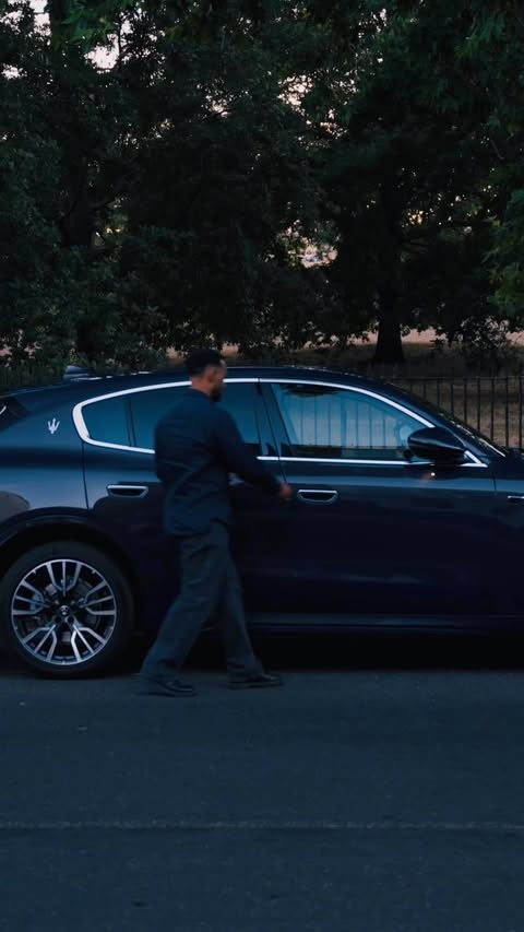 Instagram post by @liam_macdevitt for Maserati. Caption reads: Into the night with @maserati #Maserati....