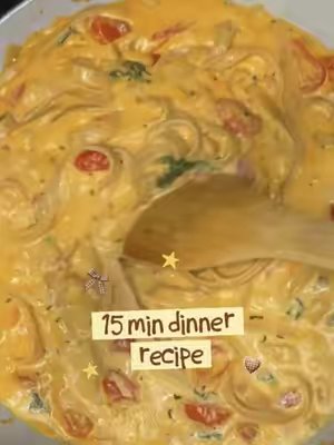 TikTok post by @katarina_mom for T-fal USA. Caption reads: [...] 🥰 Save this for a busy night! 👇 @tfalusa •....