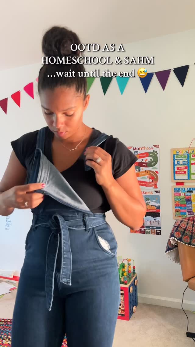 Instagram post by @chanelhogue_ for Ergobaby. Caption reads: Everything is a hand me down except for the baby....