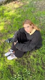 Instagram post by @miilluminodimmenso_ for AW LAB. Caption reads: In my comfort era ☁️ On Cloudnova X, disponibili....