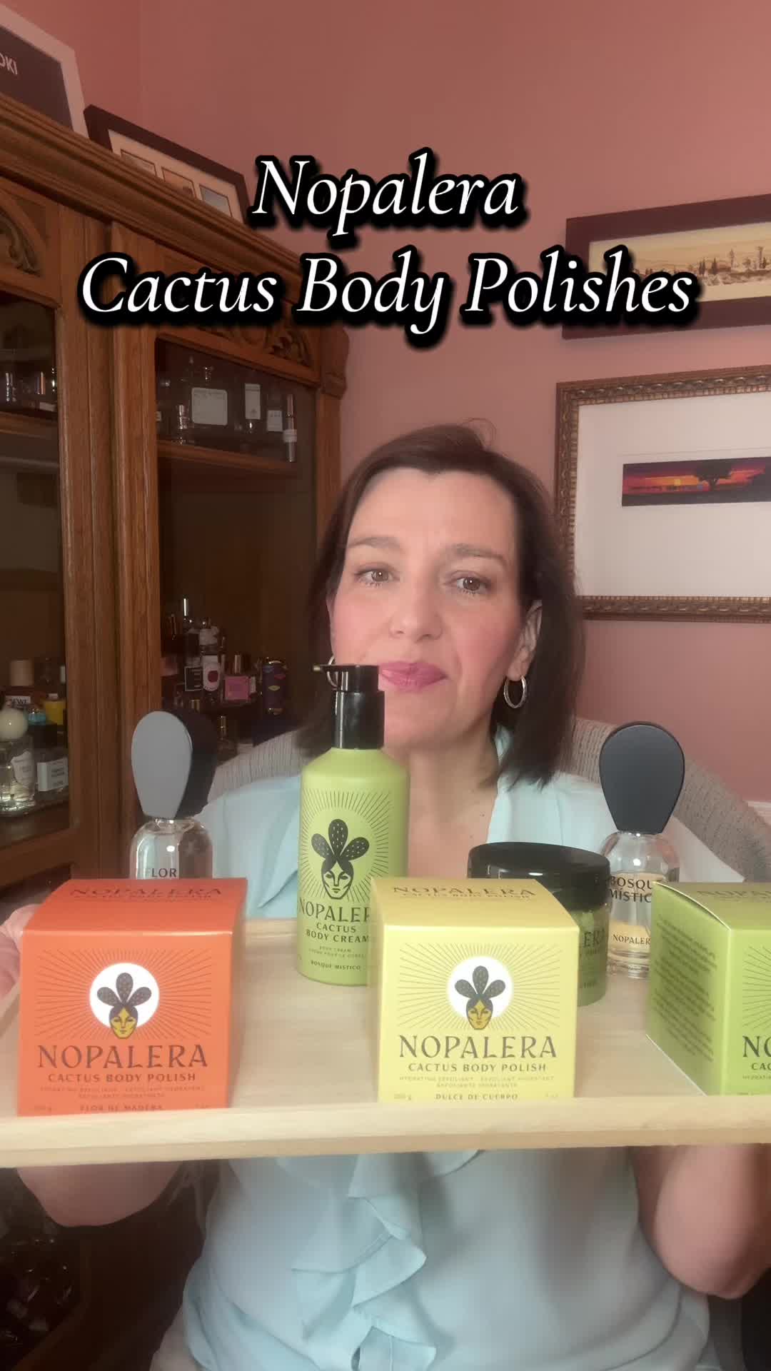 TikTok post by @secondsummers for NOPALERA. Caption reads: ❗️New❗️ Nopalera just launched Cactus Body....