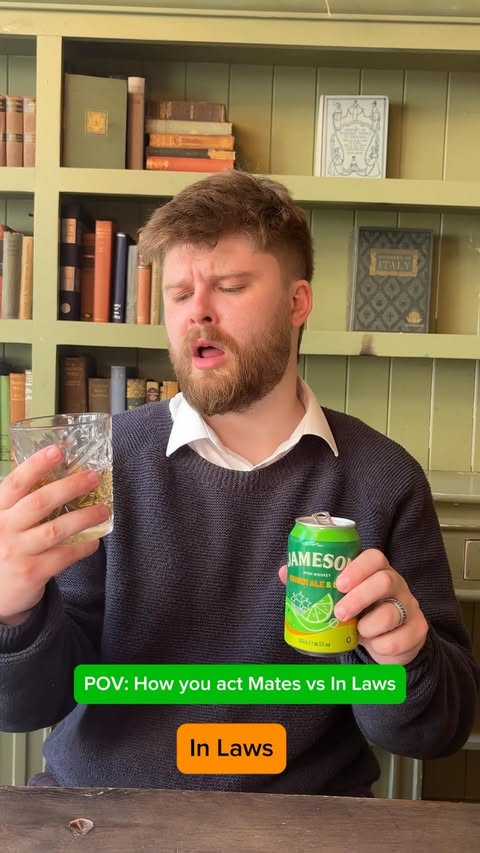 Instagram post by @elliott_cass_ for Jameson Irish Whiskey. Caption reads: Jameson Ginger Ale and Lime is something we can....