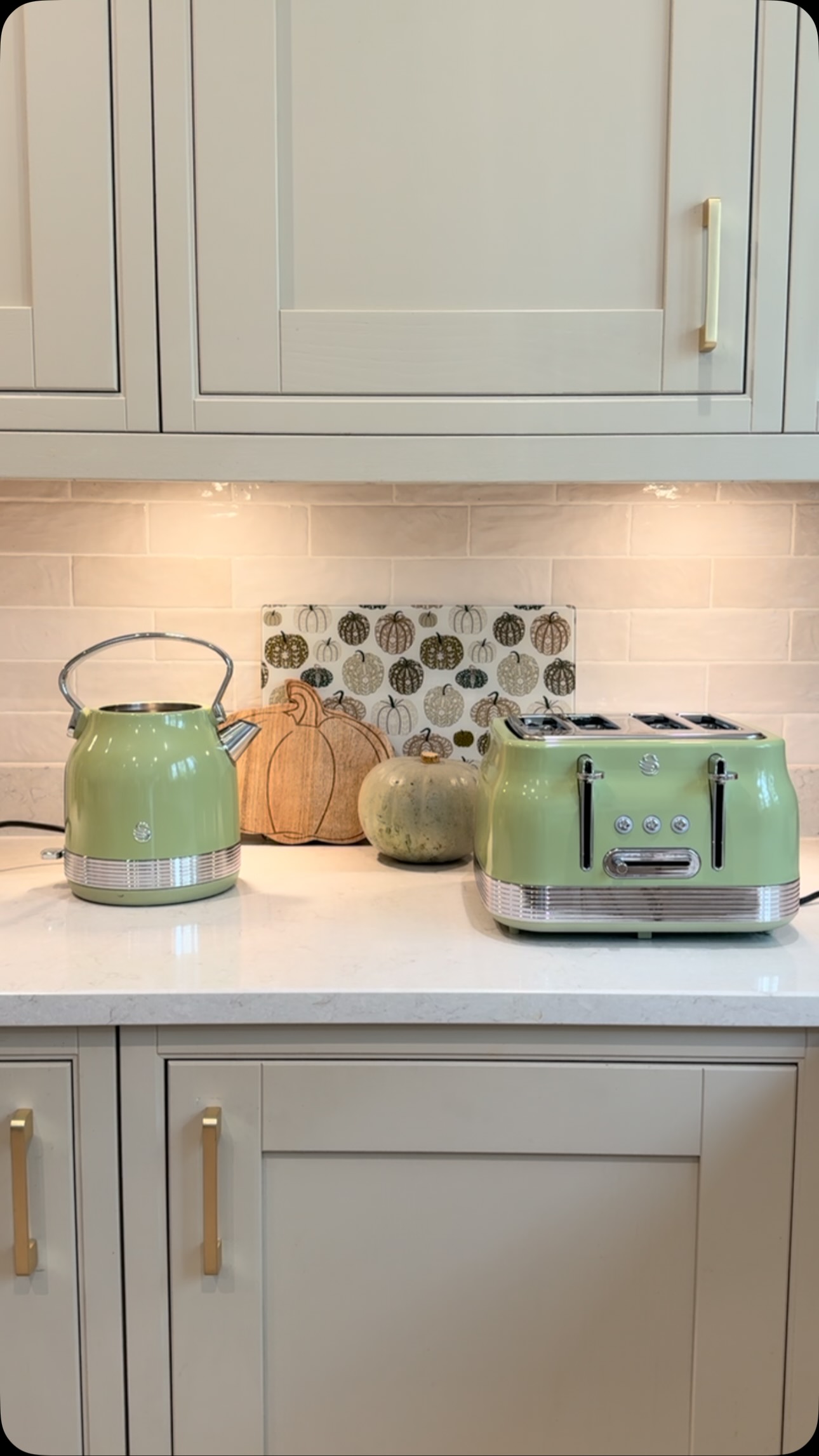 Instagram post by @jusathome for Swan Brand. Caption reads: If only every morning could start this good ☕️....