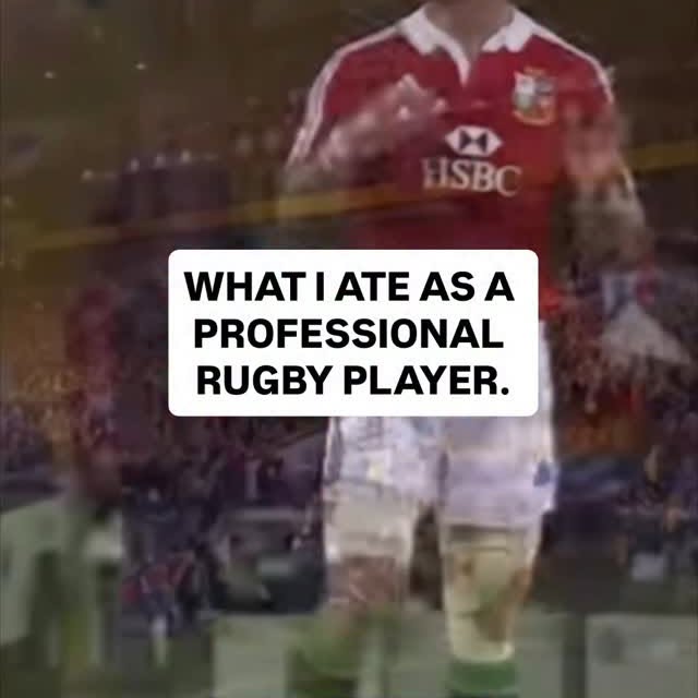 Instagram post by @sw7academy for PhD Nutrition. Caption reads: When I played rugby I used to aim for around 4000....
