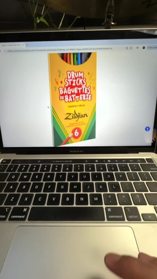 Instagram post by @jmudrums for Zildjian India. Caption reads: Best collab of all time @zildjiancompany x....