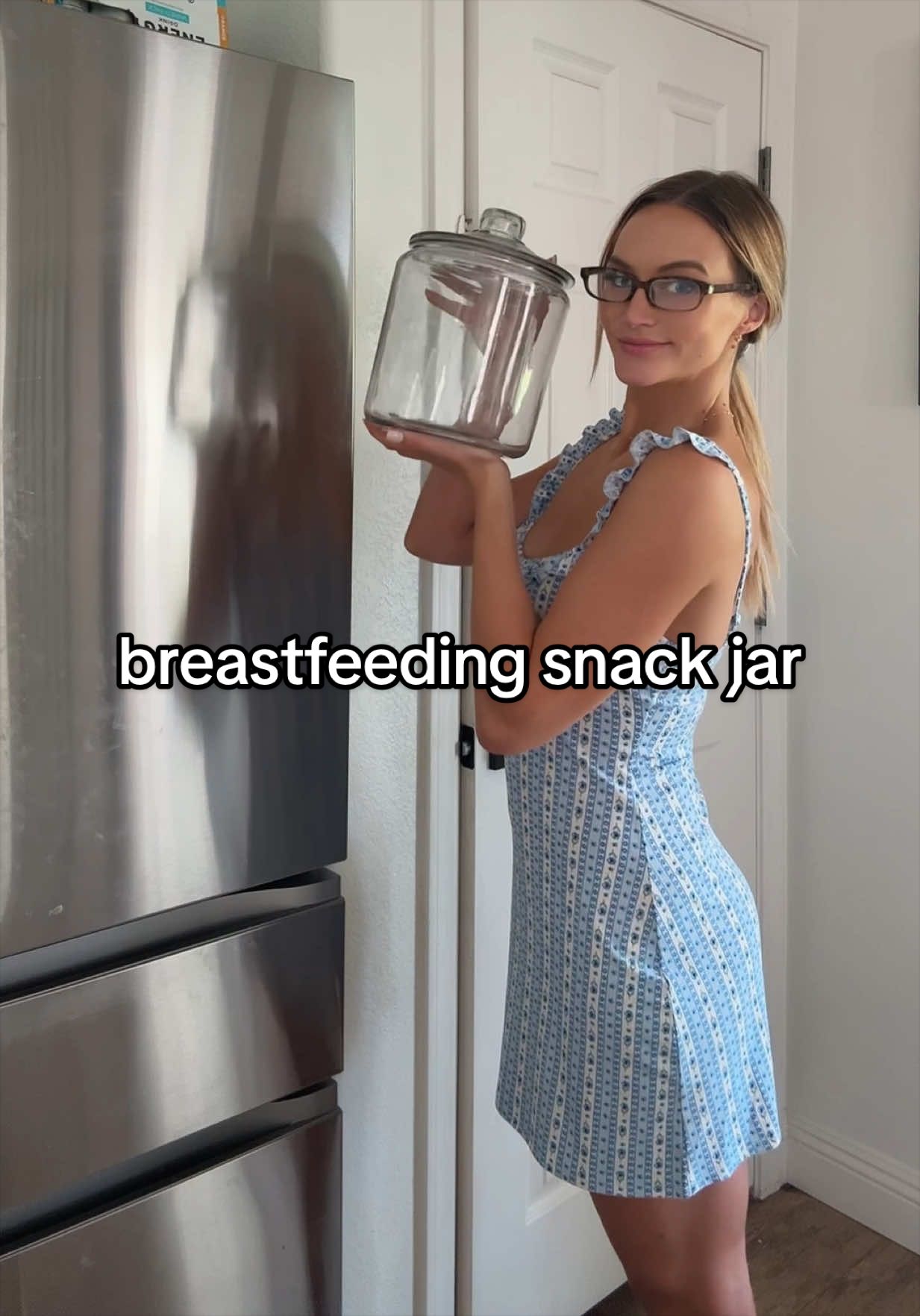 TikTok post by @ivyoutwest for PRIMA Ancestral Protein Bar. Caption reads: [...] snack jar today ❤️ @PRIMA Ancestral Protein....