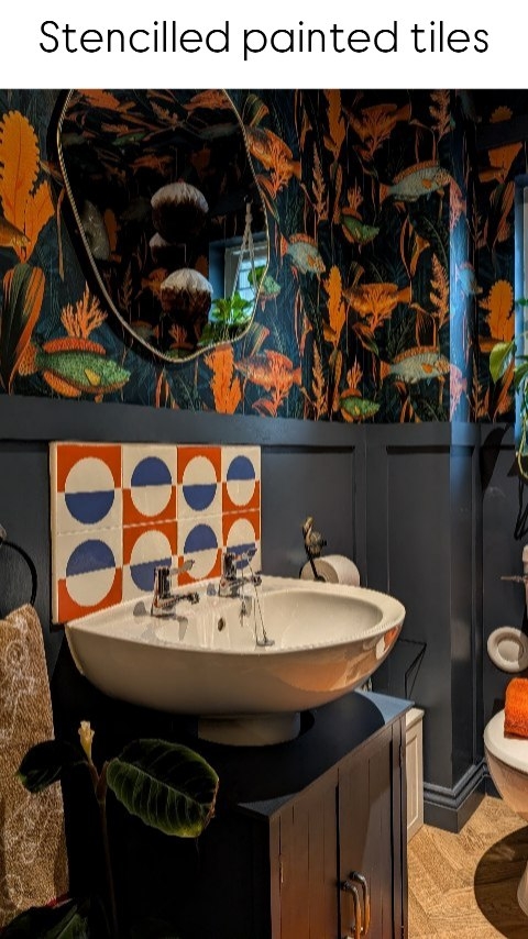 Instagram post by @thatruralhome for Rust-Oleum. Caption reads: [...] reel for you all using my very trusted....