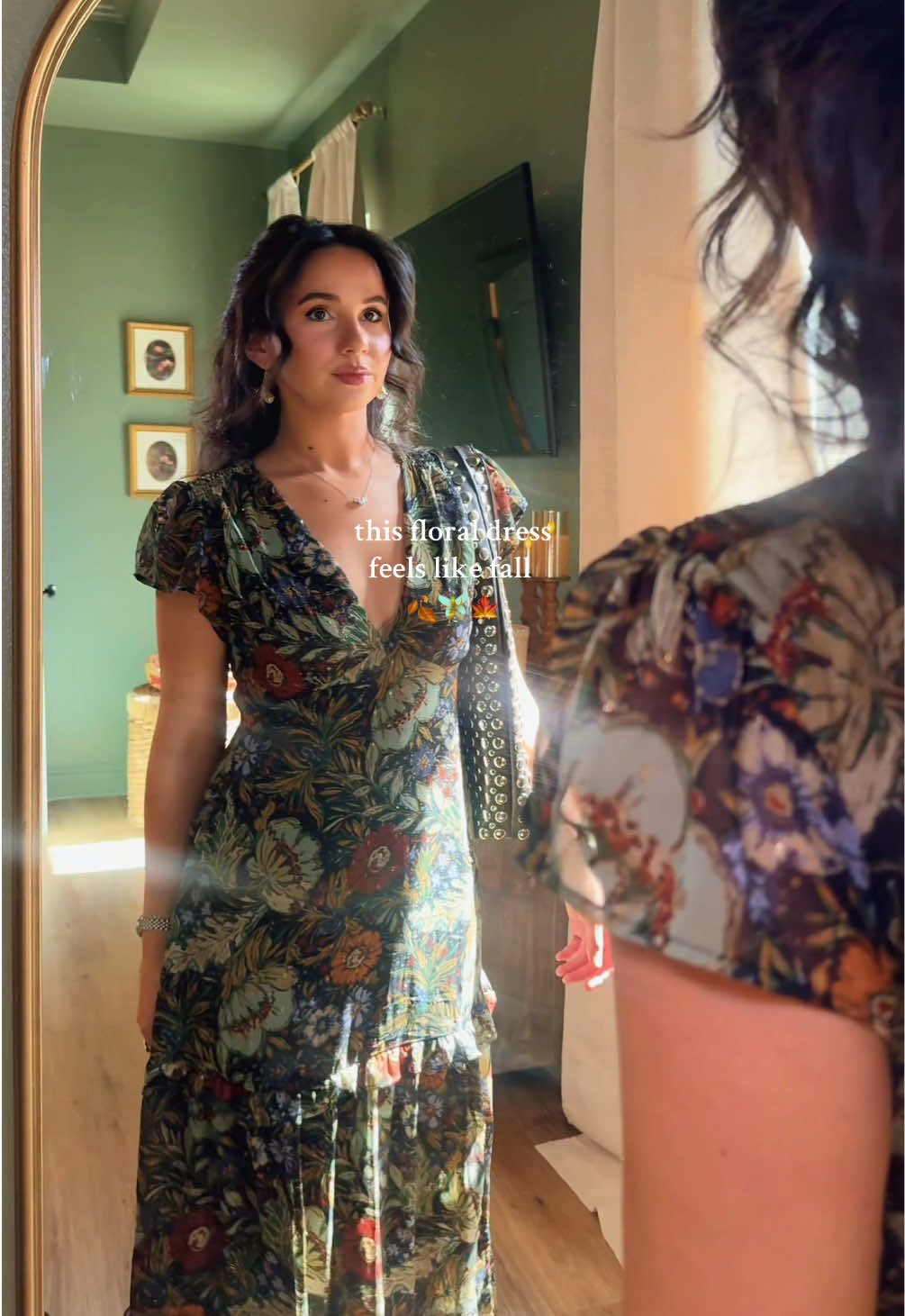 TikTok post by @katharinegilll for 12th Tribe. Caption reads: [...] #falloutfits #fashioninspo @12TH TRIBE.