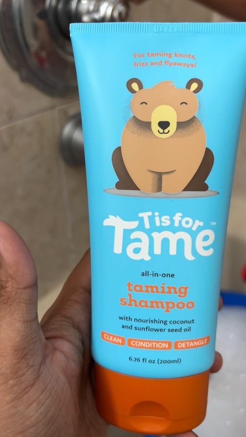 Instagram post by @lifewithsherryz for T is for Tame. Caption reads: No more tears with the new @tisfortame....