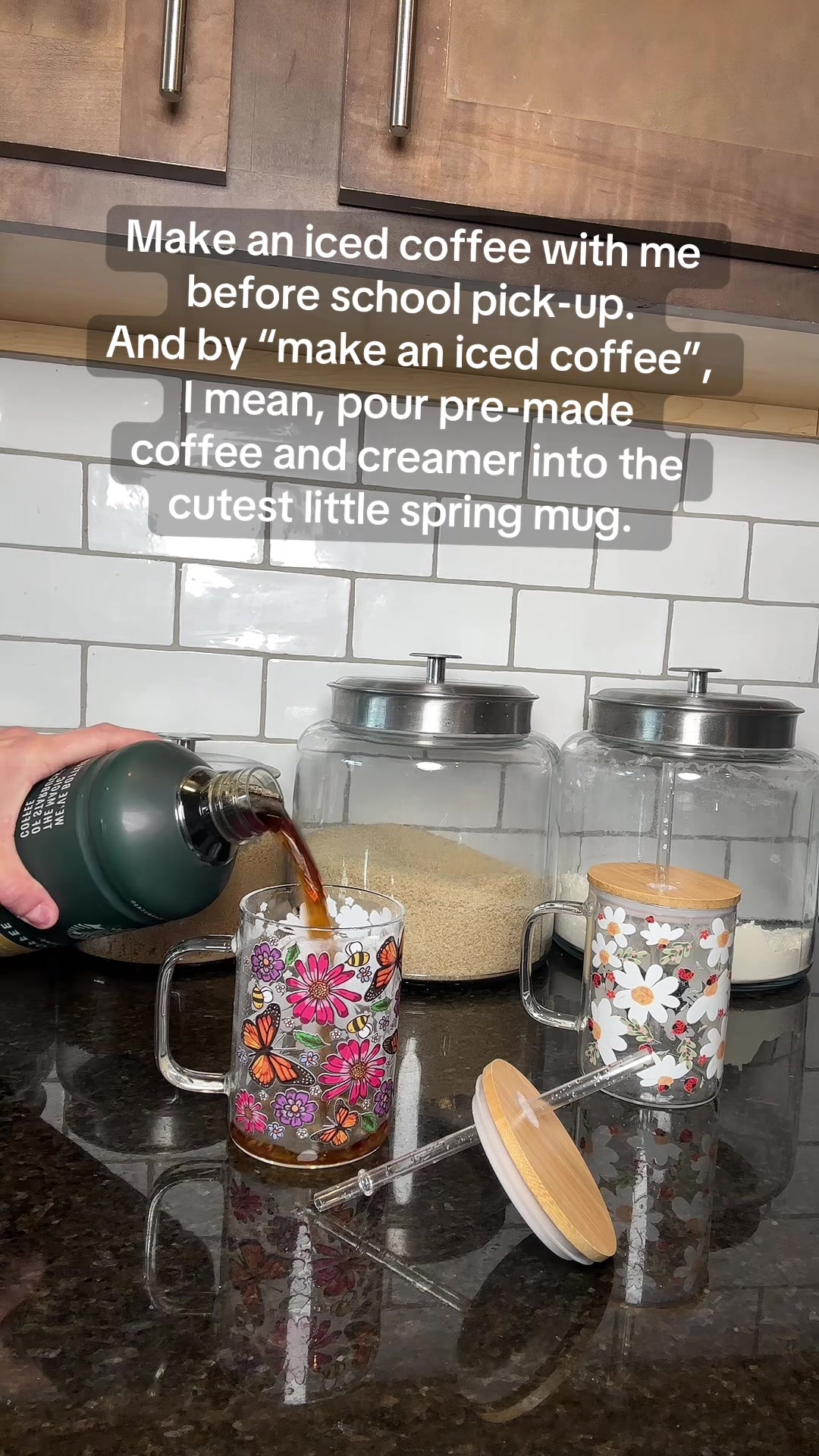 TikTok post by @mary_k26 for Sip-Sip Hooray!. Caption reads: [...] #coffeemug #icedcoffee #asmr @Sip-Sip....