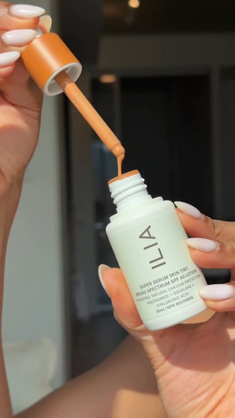 Instagram post by @ramataabah for ILIA. Caption reads: ILIA @iliabeauty just launched a new finishing....