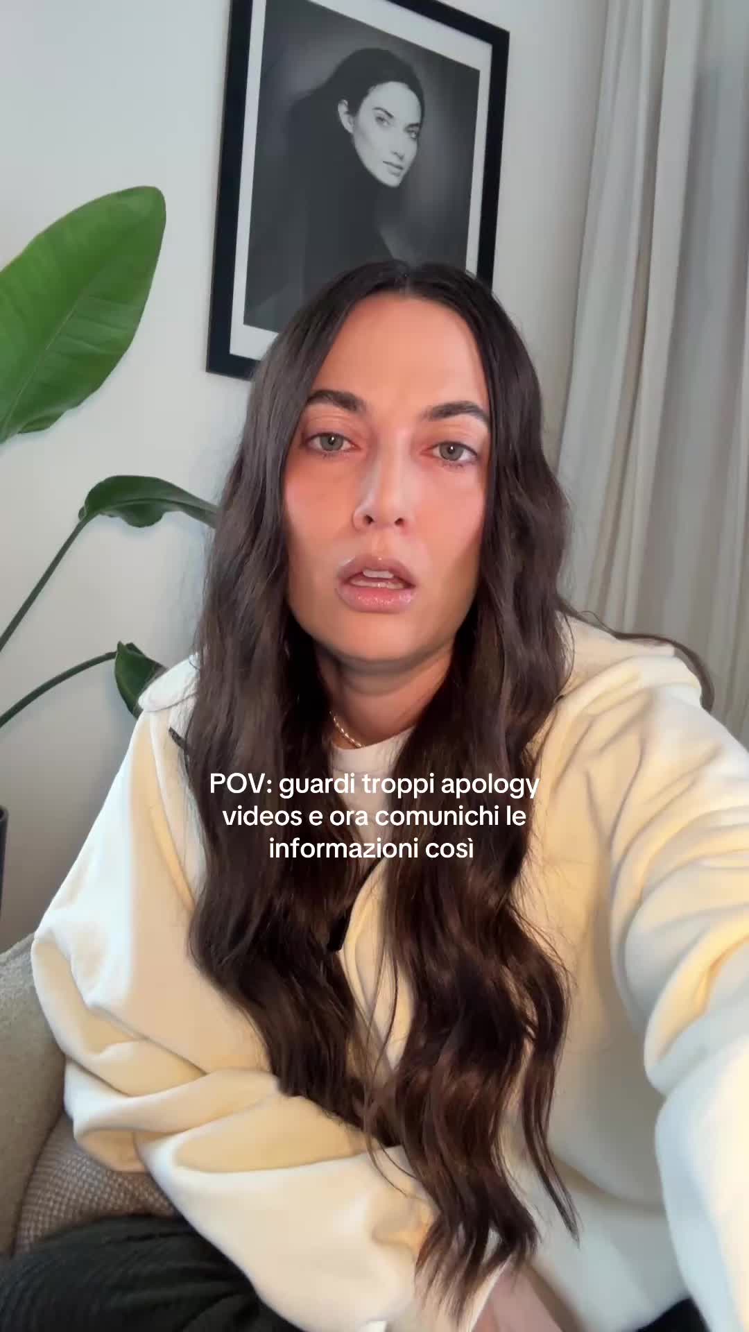 TikTok post by @giuliavalentina05 for Aveda. Caption reads: no more lies - holding myself accountable - per....