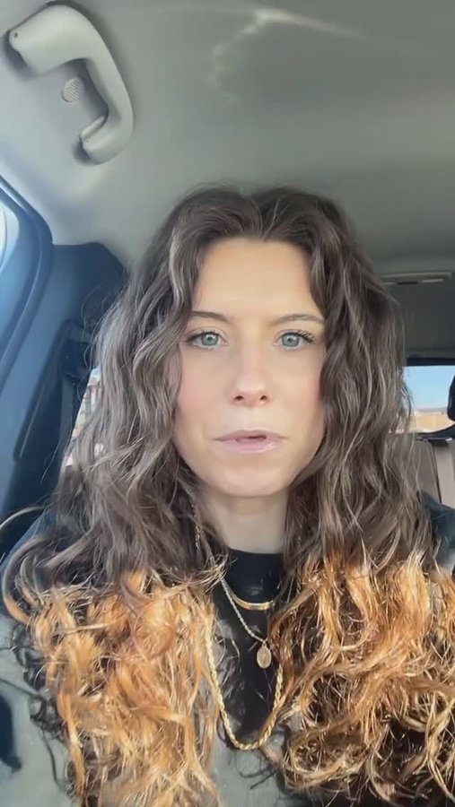 Instagram post by @miss.dugan1 for H&R Block. Caption reads: @hrblock and @tinder out here reminding us that....