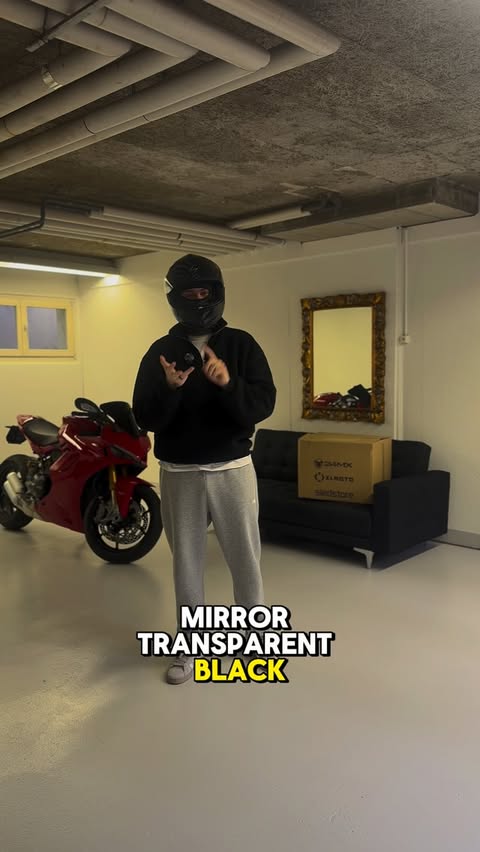 Instagram post by @ajsupersport for Xlmoto. Caption reads: [...] - Scorpion EXO 1400 EVO and more on @xlmoto....