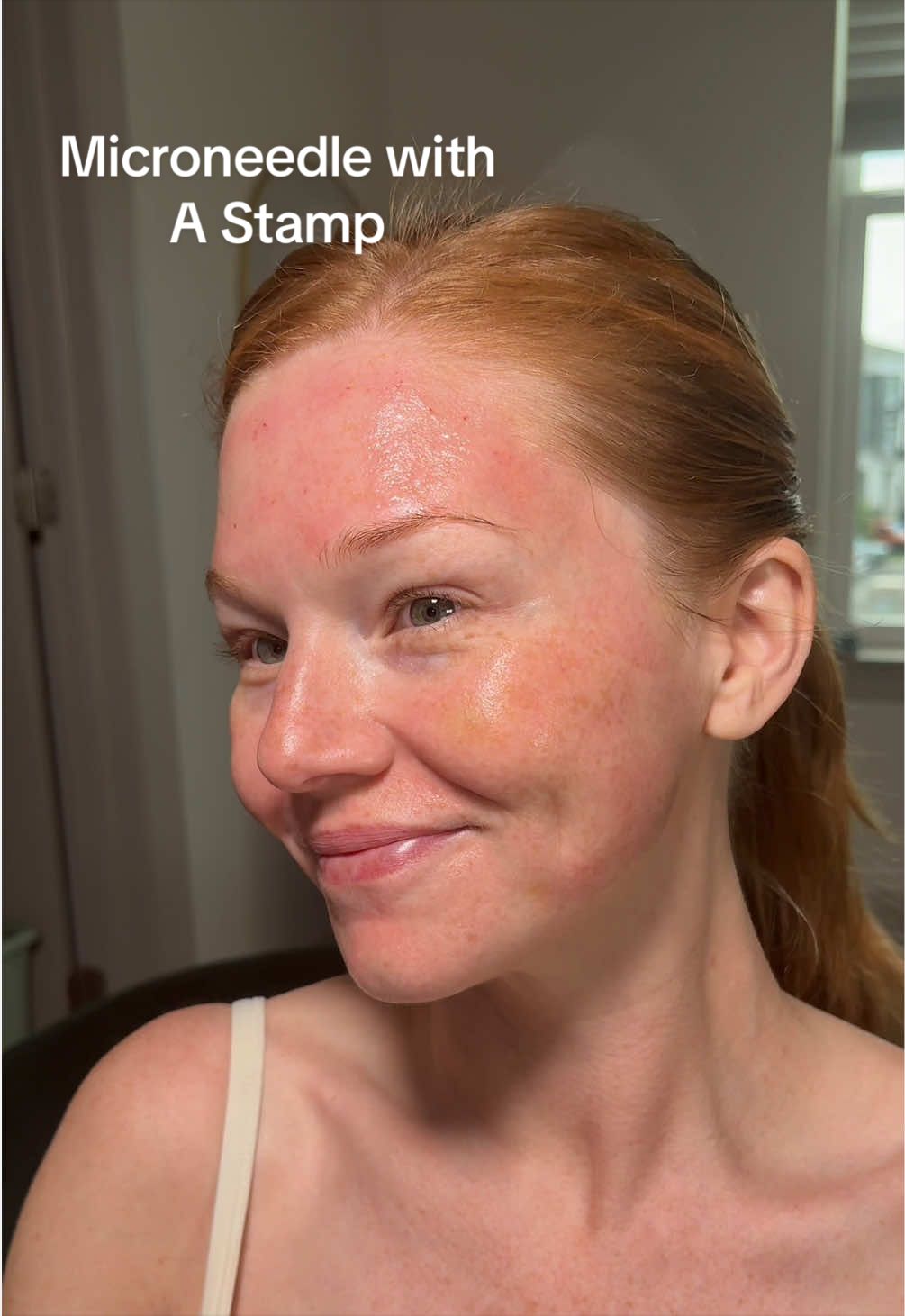 TikTok post by @k.walmsley for Banish. Caption reads: [...] with a stamp (this stamp was gifted by....