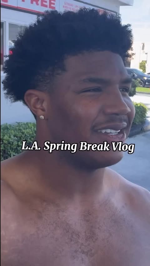 Instagram post by @iam_tylerparker for Vita Coco. Caption reads: Spring Break Mini Vlog 2026 Wanted to switch....