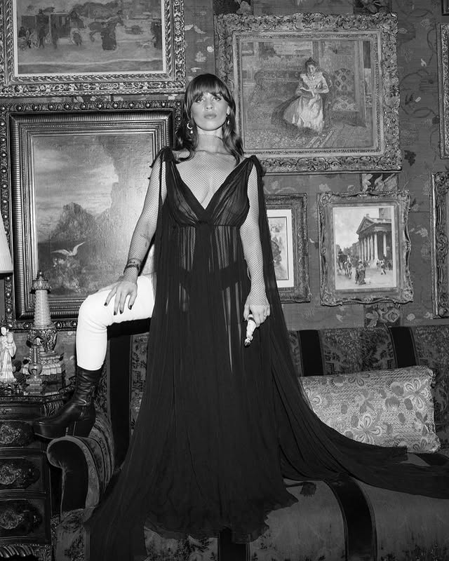 Instagram post by @williamsorianohair for Ford Models. Caption reads: Beautiful @ivygetty @fordmodels for....