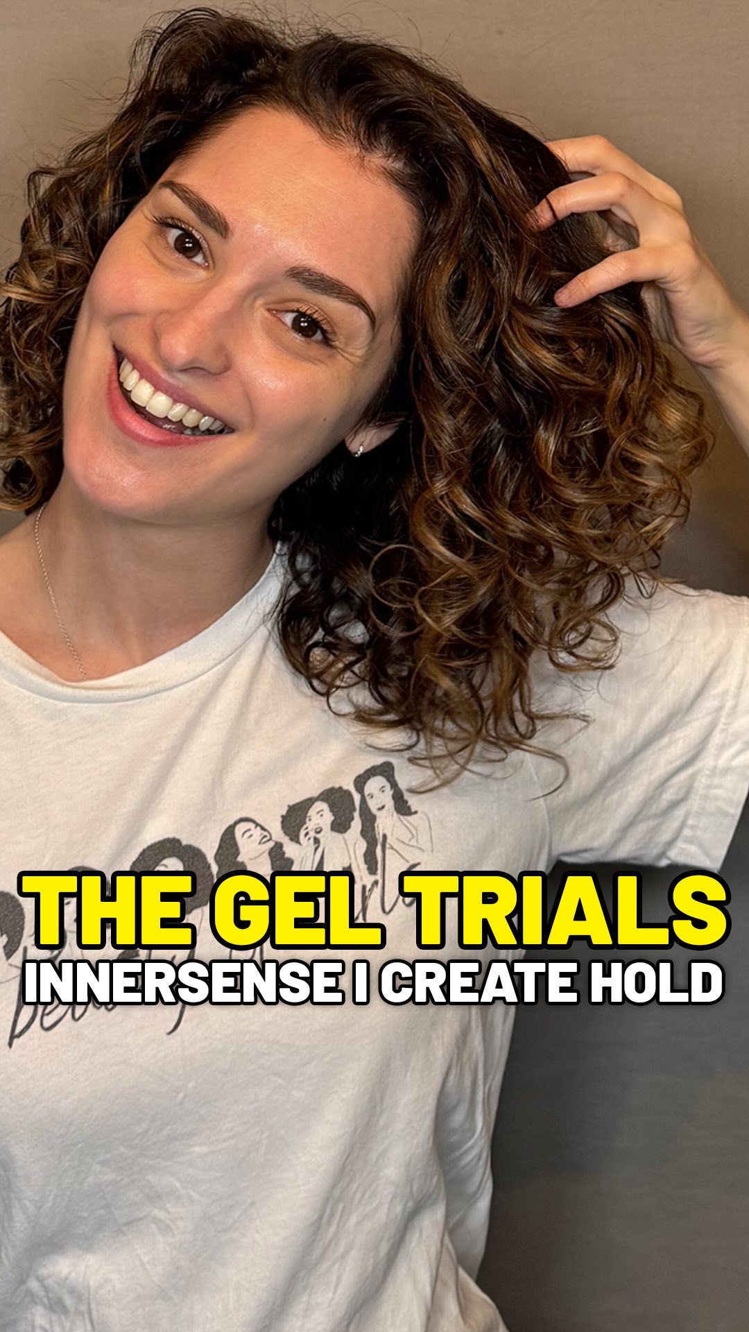 Instagram post by @curlyjo.uk for CURLSMITH. Caption reads: MORE IN HERE ⬇️⁣
⁣
It’s the 16th gel of The Gel....