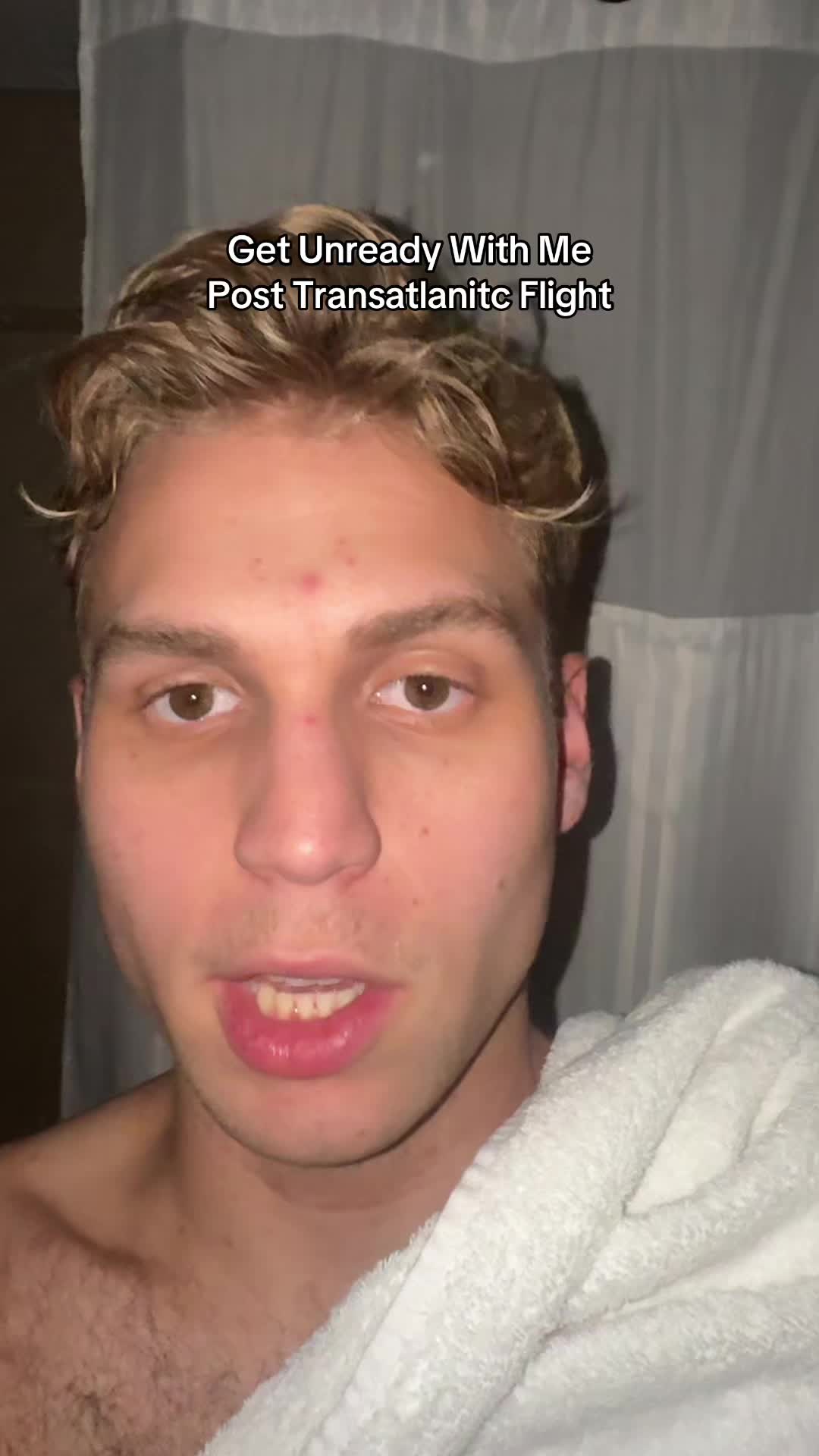 TikTok post by @ethanmhowery for BYOMA. Caption reads: [...] @Neutrogena @que bella ✨ @AquaphorUS @byoma....