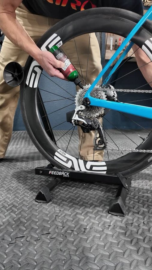 Instagram post by @ben_delaney for Feedback Sports. Caption reads: [...] around like fish out of water; Feedback....