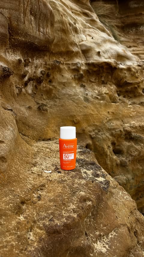 Instagram post by @madeleineedwards for Avène. Caption reads: @avene have made skincare and suncare in one....