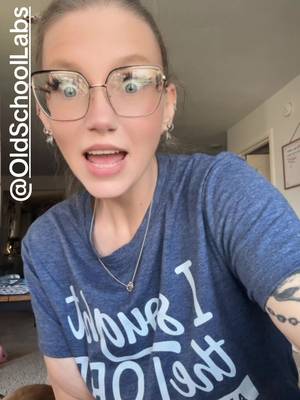 TikTok post by @ms.brandyb for Old School Labs. Caption reads: @Old School Labs i’m so excited to try your [...].