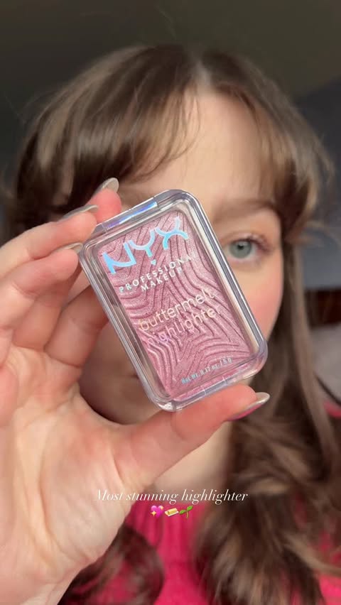 Instagram post by an influencer for NYX Professional Makeup UK. Caption reads: @nyxcosmetics_uk Buttermelt range is next level 🫡....