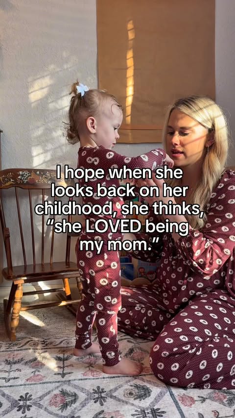 Instagram post by @kamirichey for Solly Baby. Caption reads: The little things about being a girl mom make me....